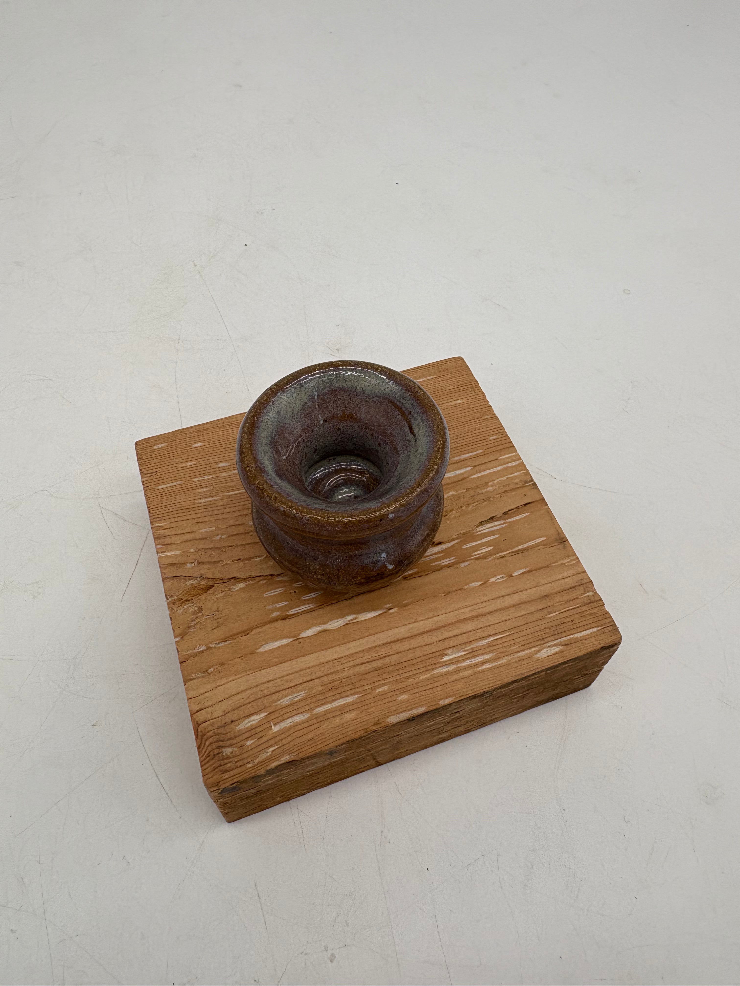 Blue Agate Whisker Holder