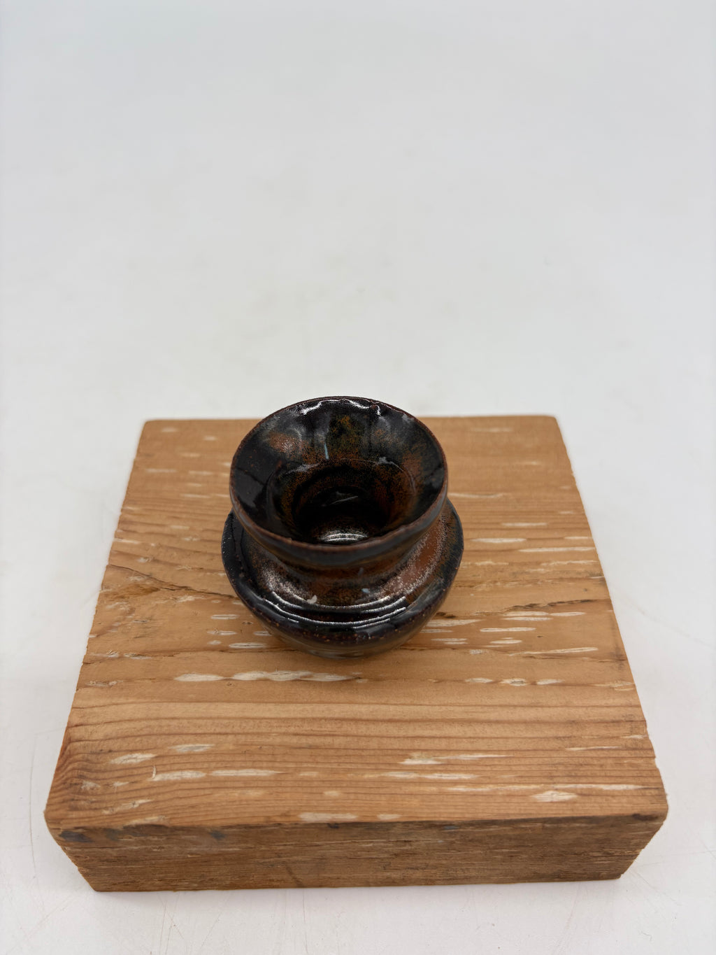 Black with bronze and gold speckled Whisker Holder