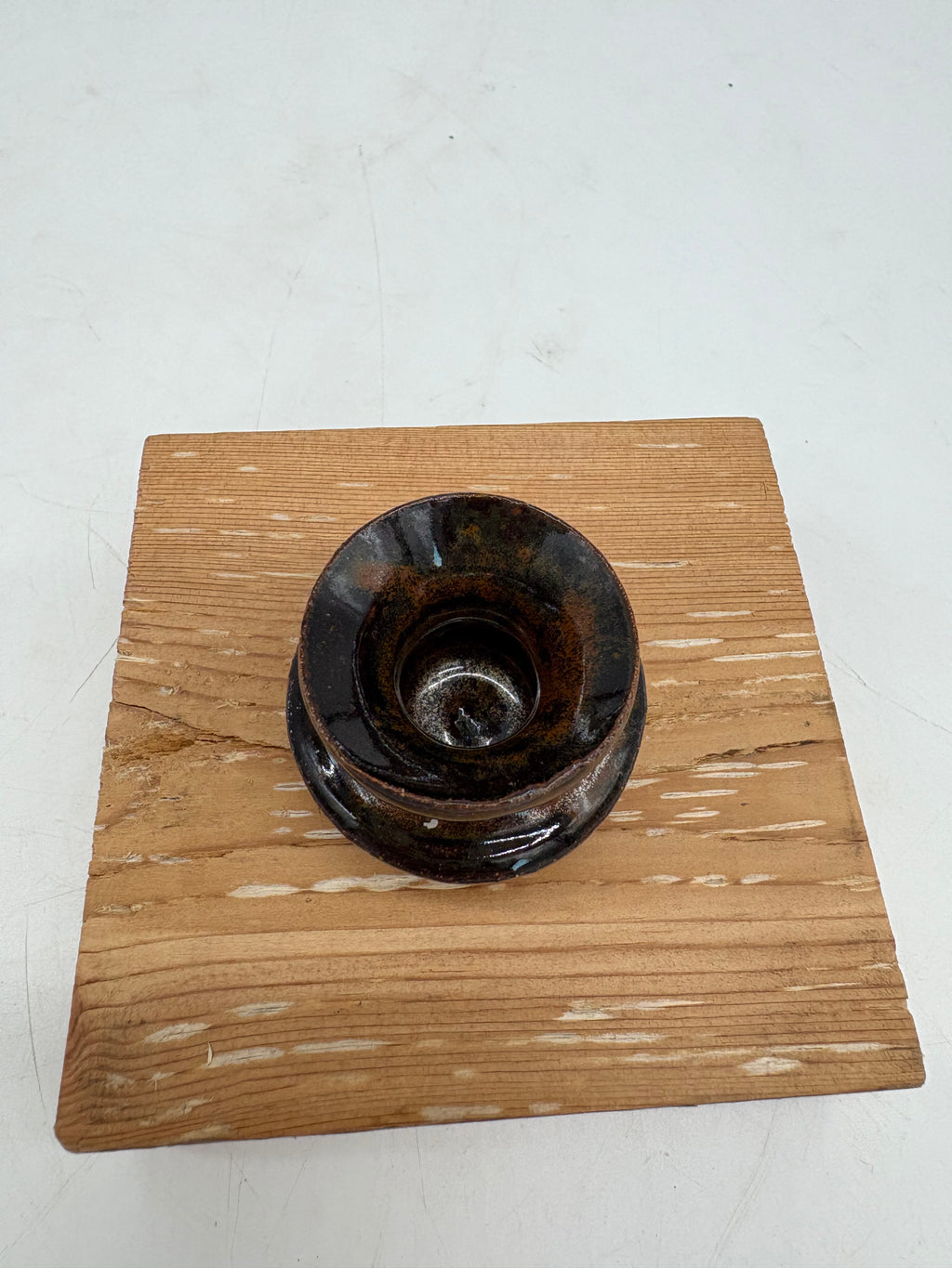 Black with bronze and gold speckled Whisker Holder