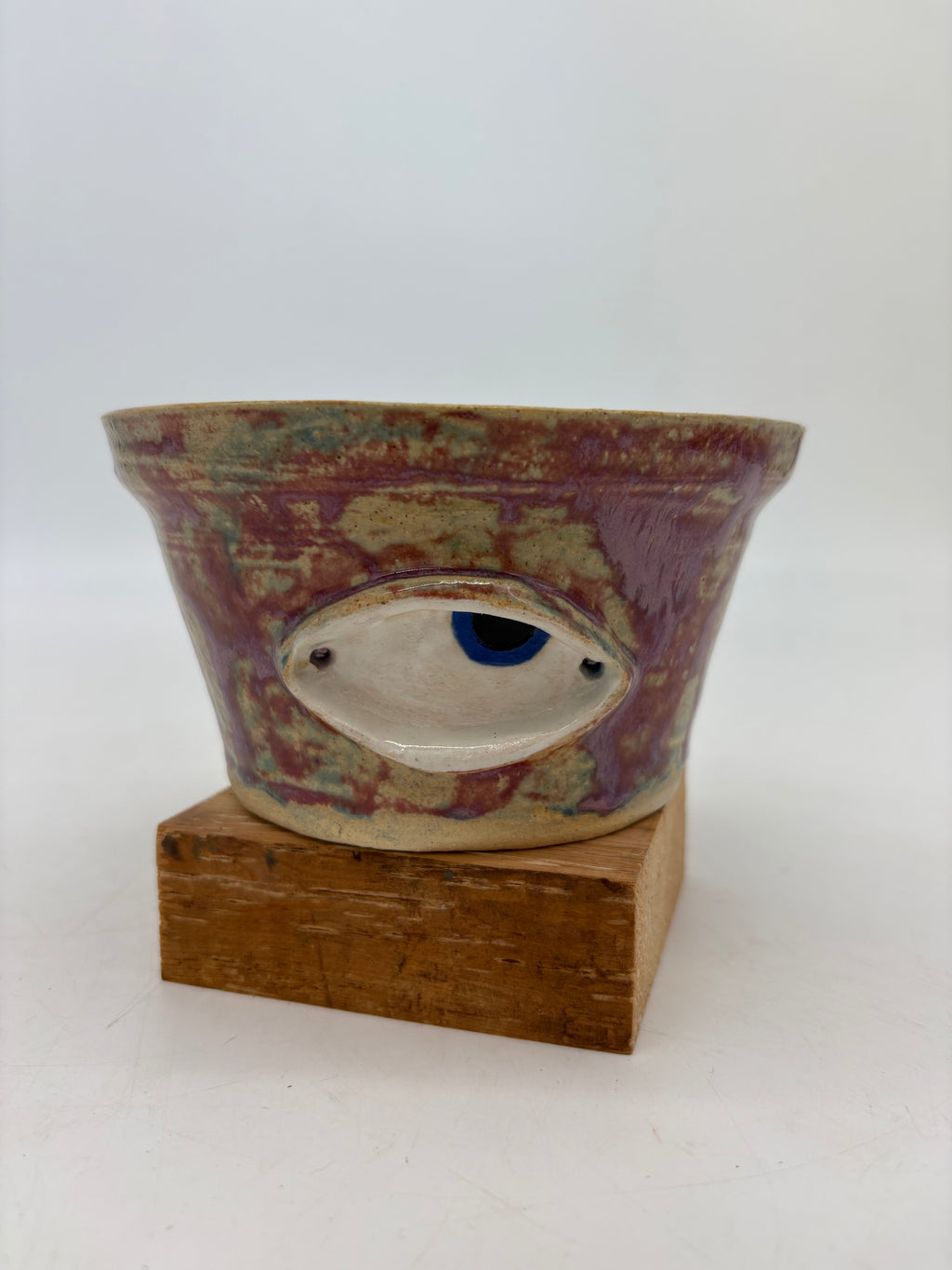 Crying Planter- Burgundy