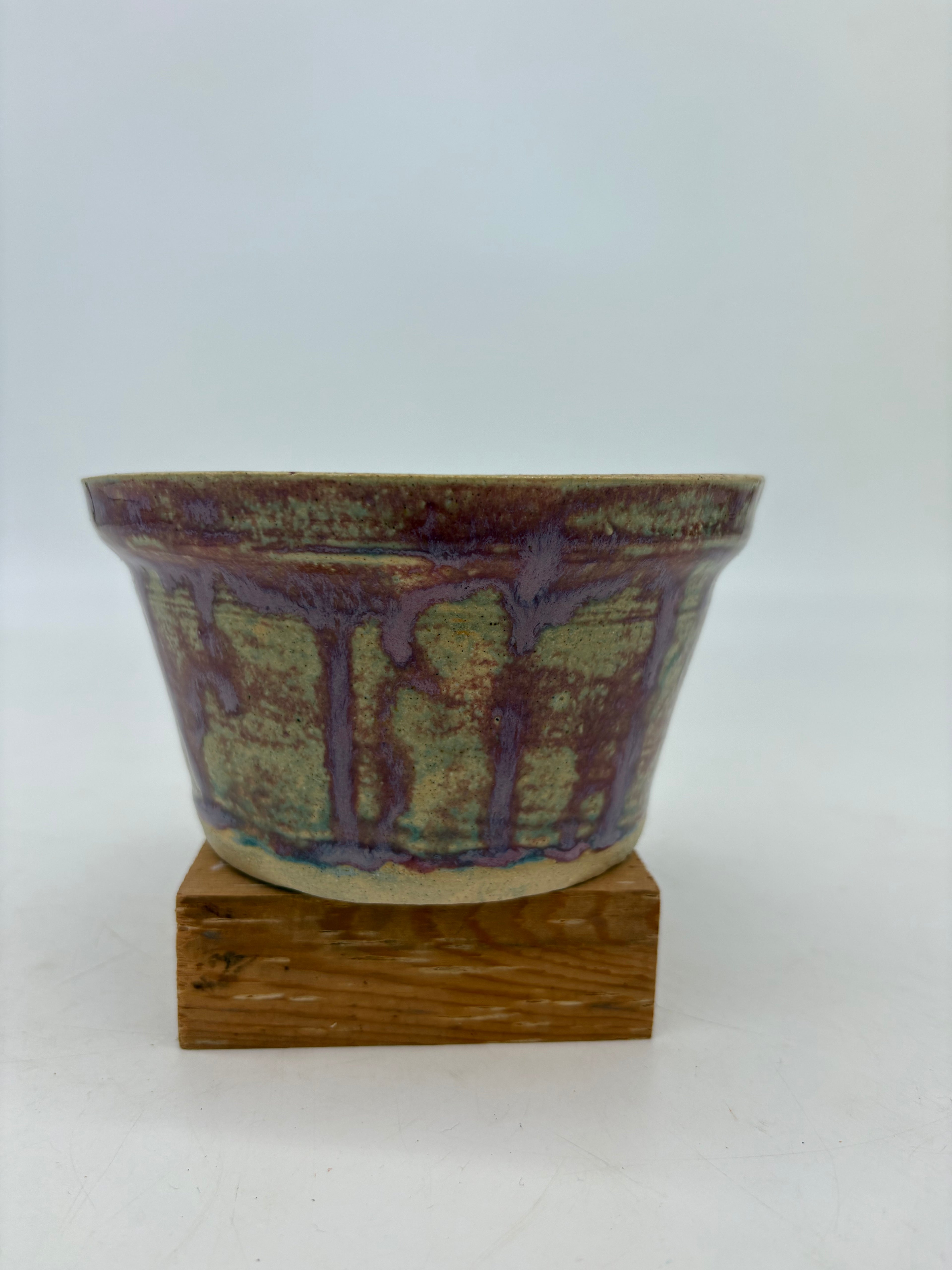 Crying Planter- Burgundy