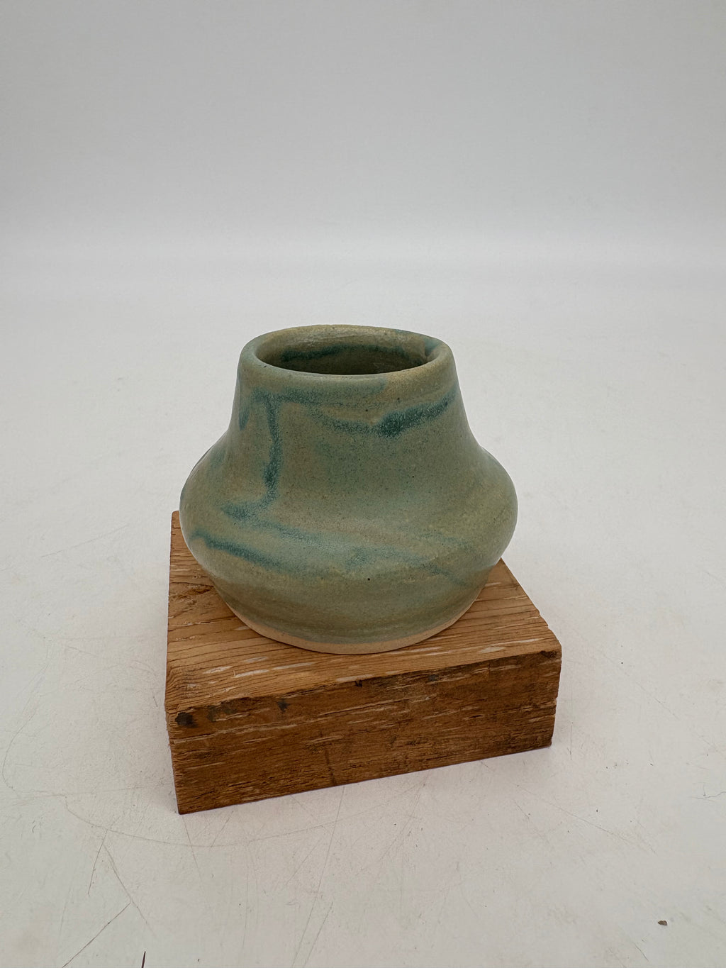 Teal Miniature Vase