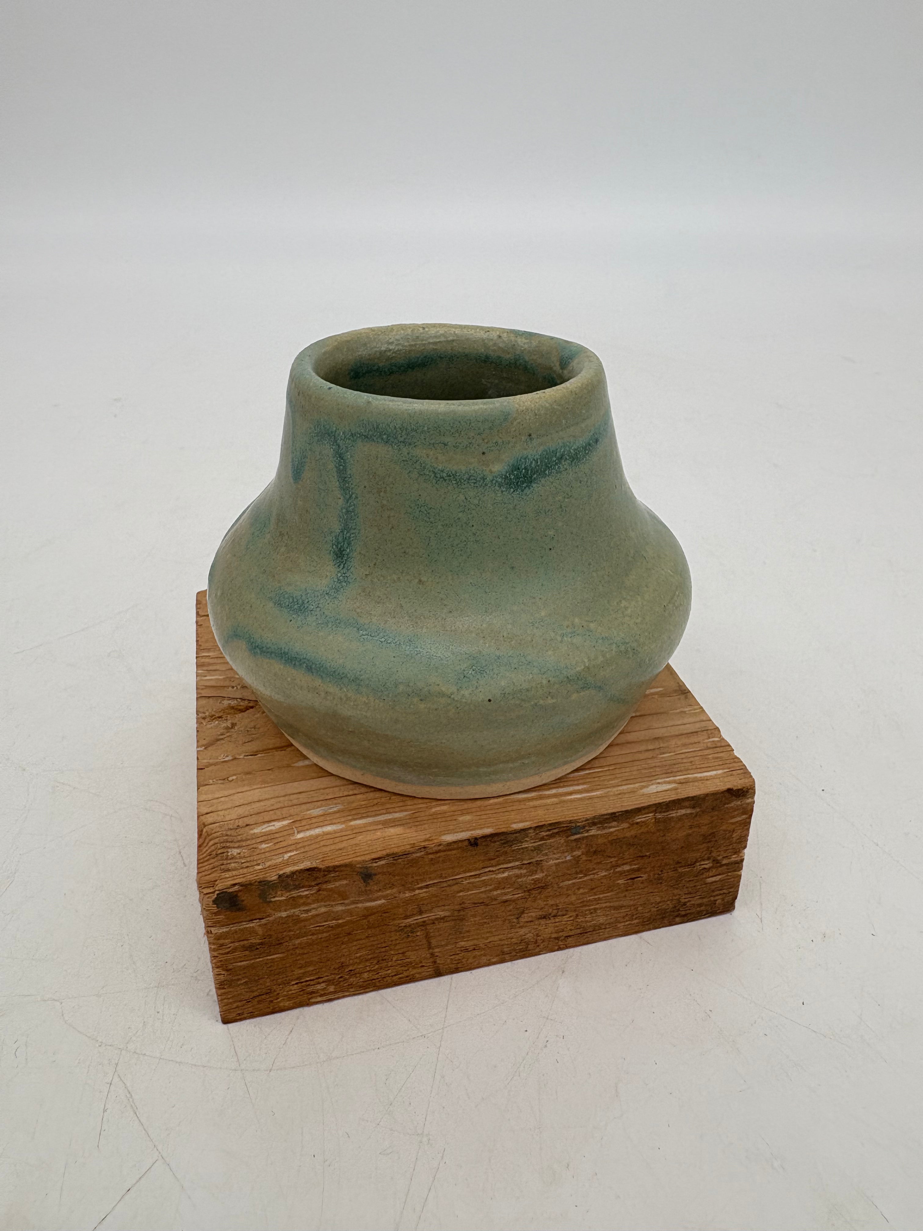 Teal Miniature Vase