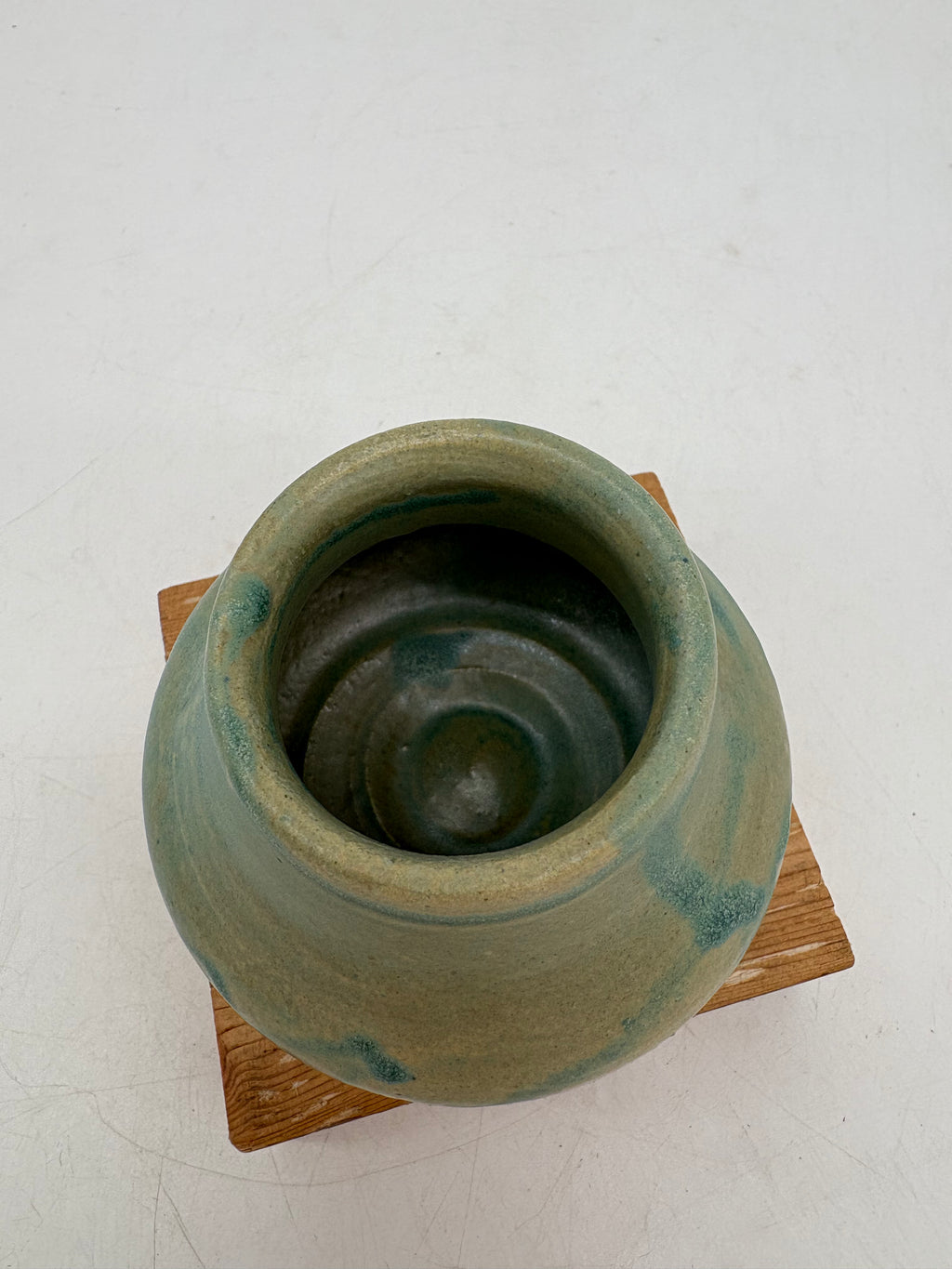 Teal Miniature Vase