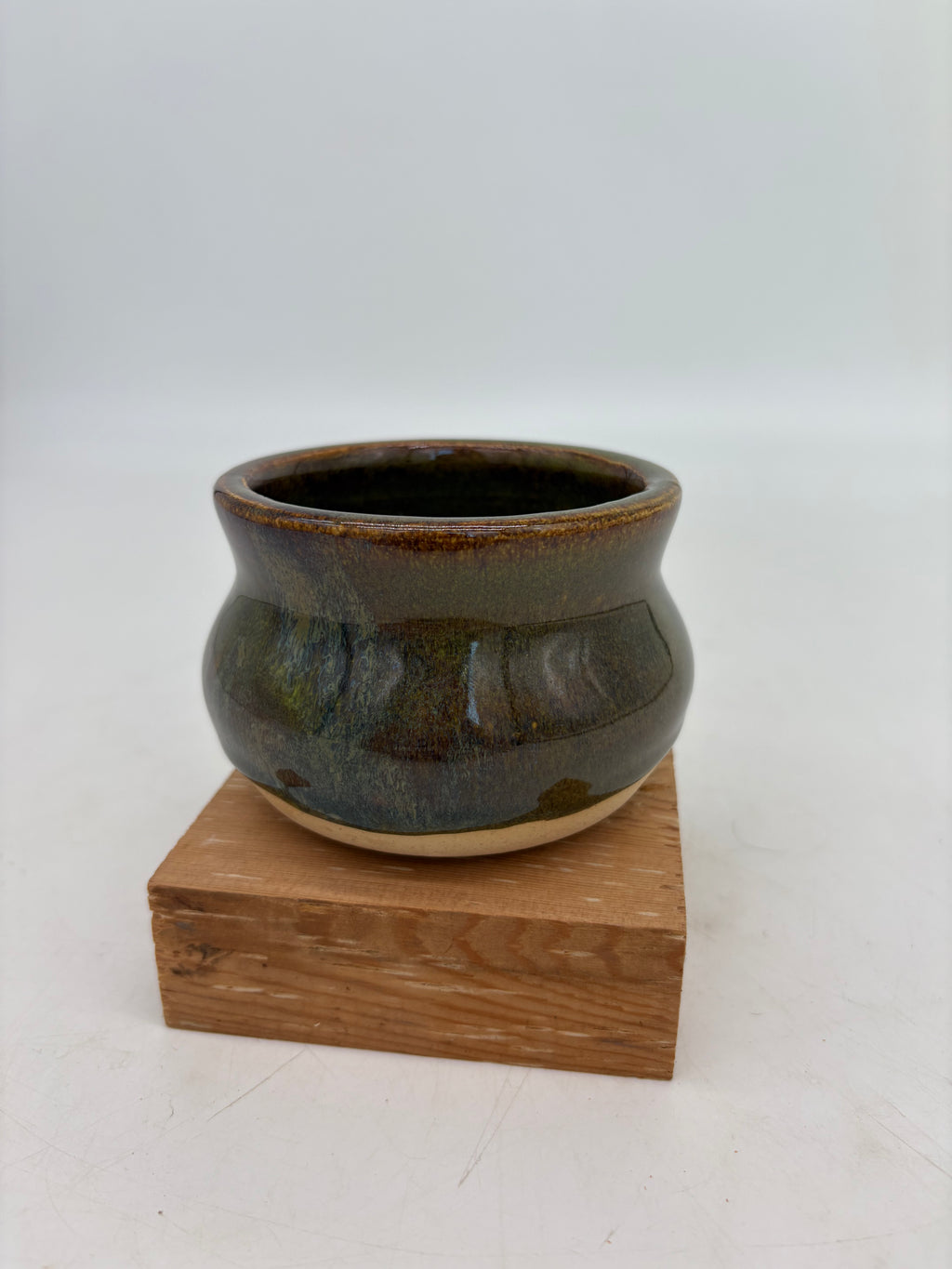 Brown and Green Bowl