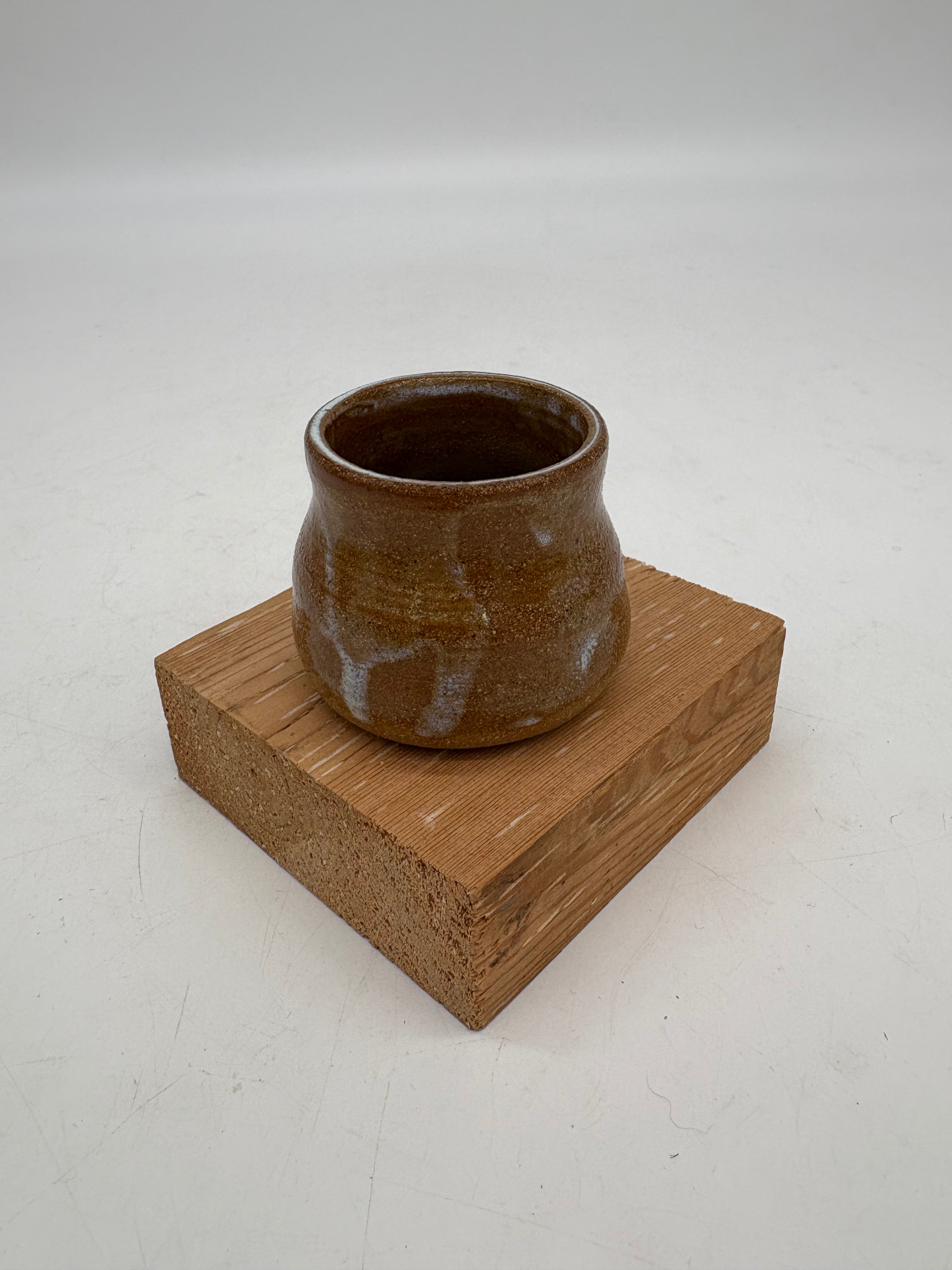 Small brown cup