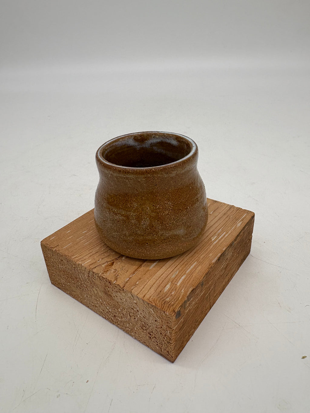 Small brown cup