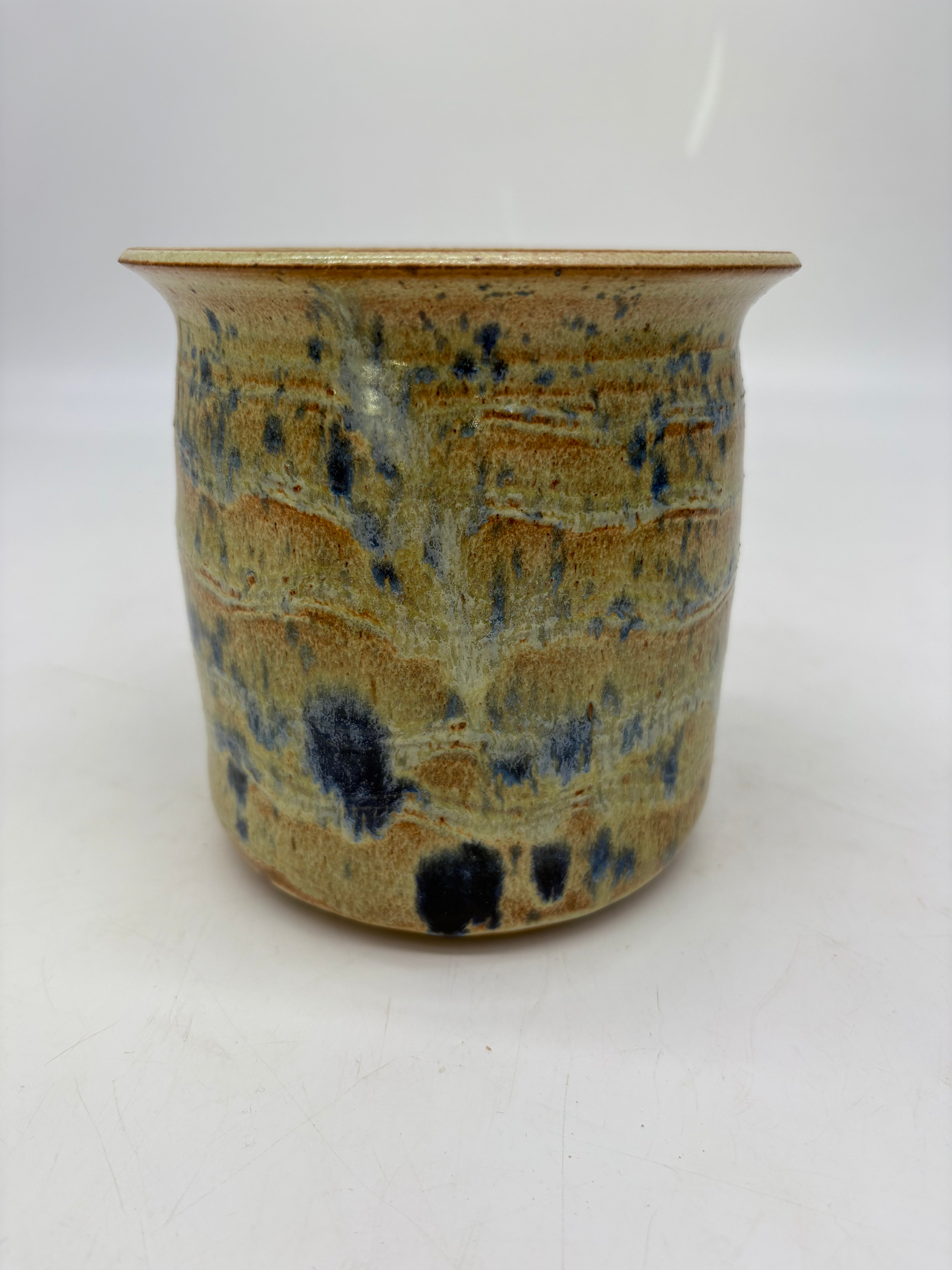 Blue Speckled Canary Planter