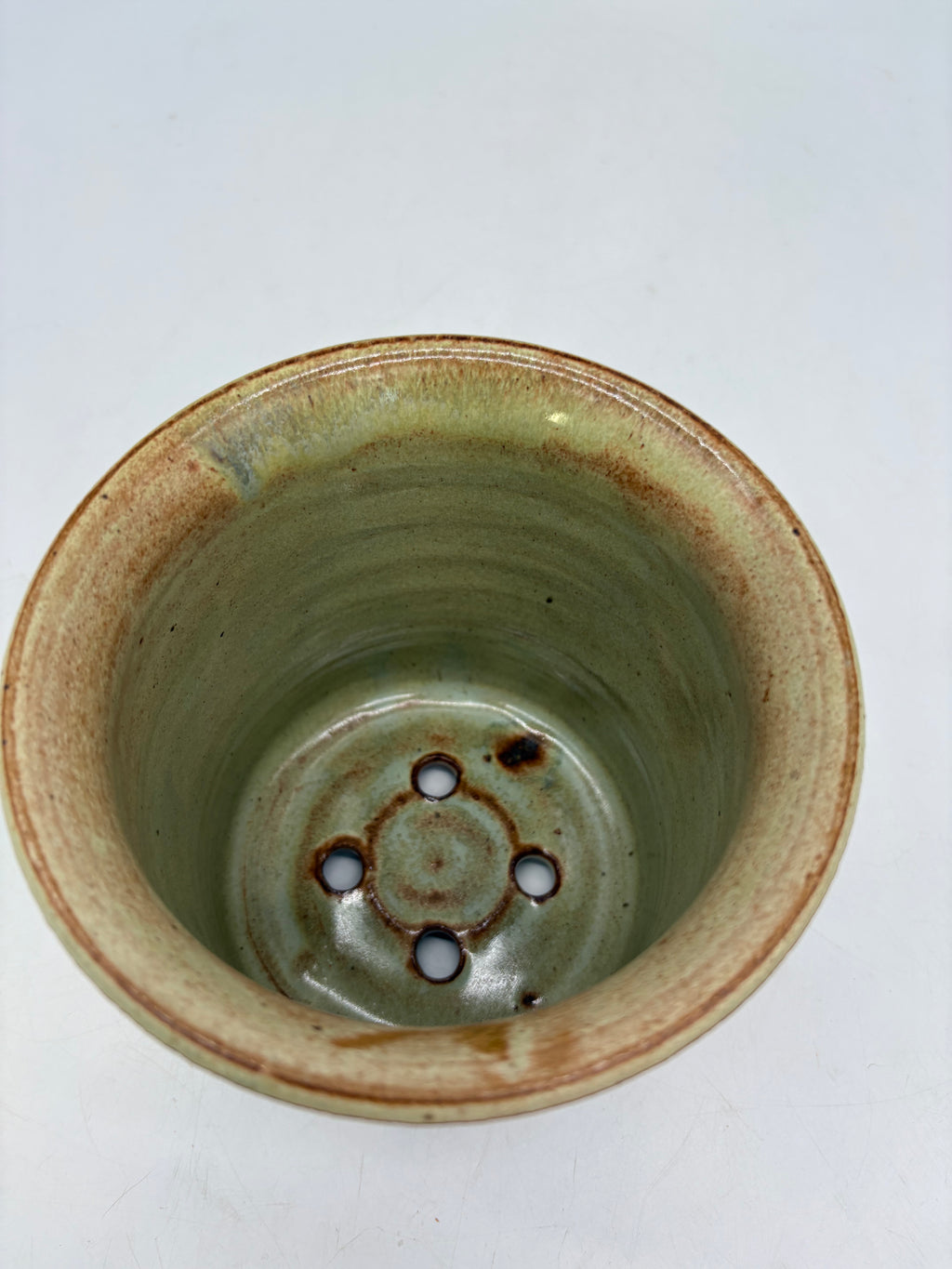 Blue Speckled Canary Planter