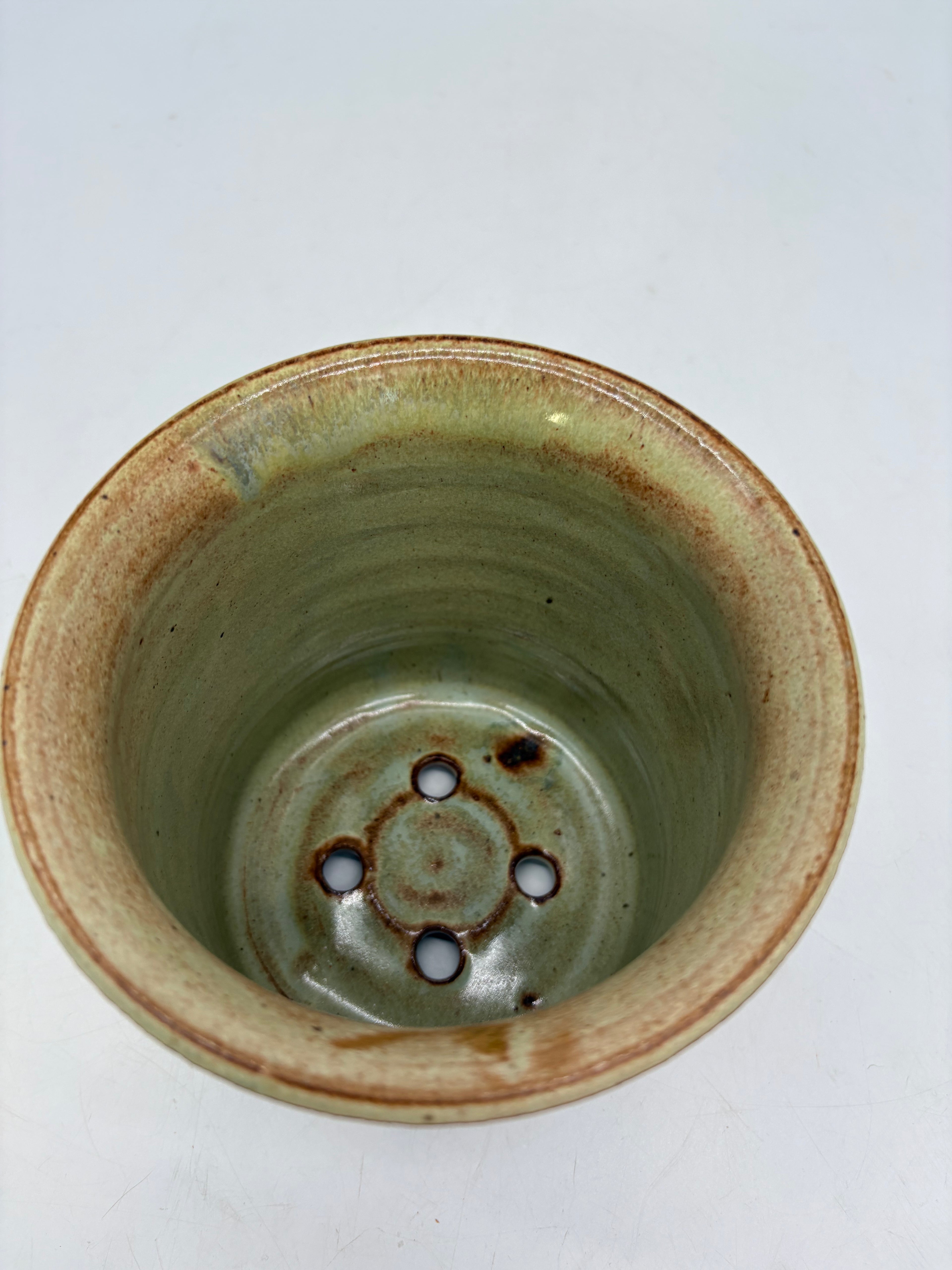 Blue Speckled Canary Planter