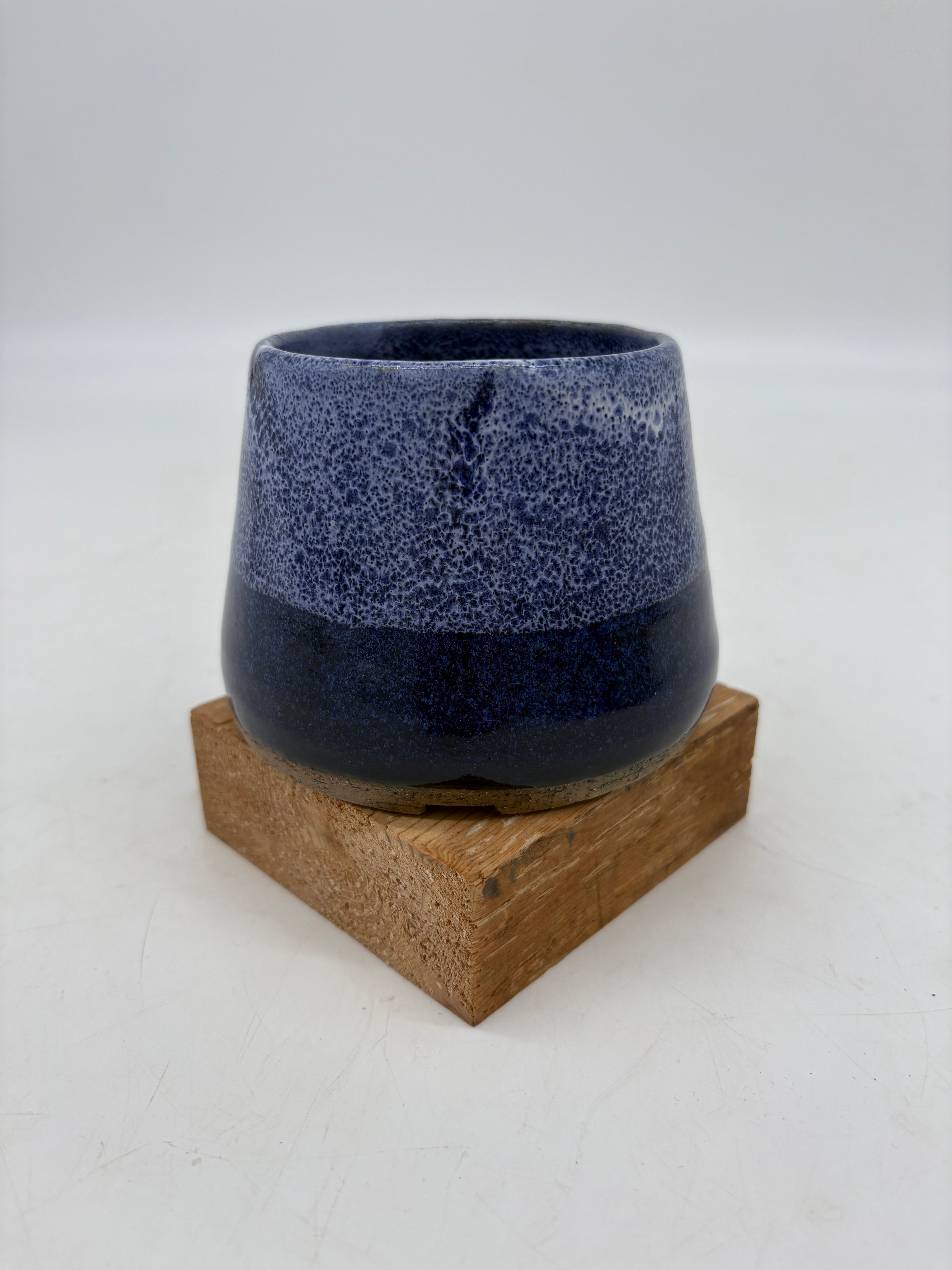 Royal Blue and White Planter