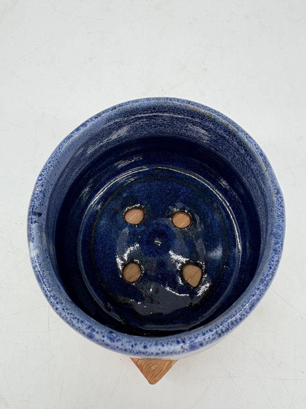 Royal Blue and White Planter