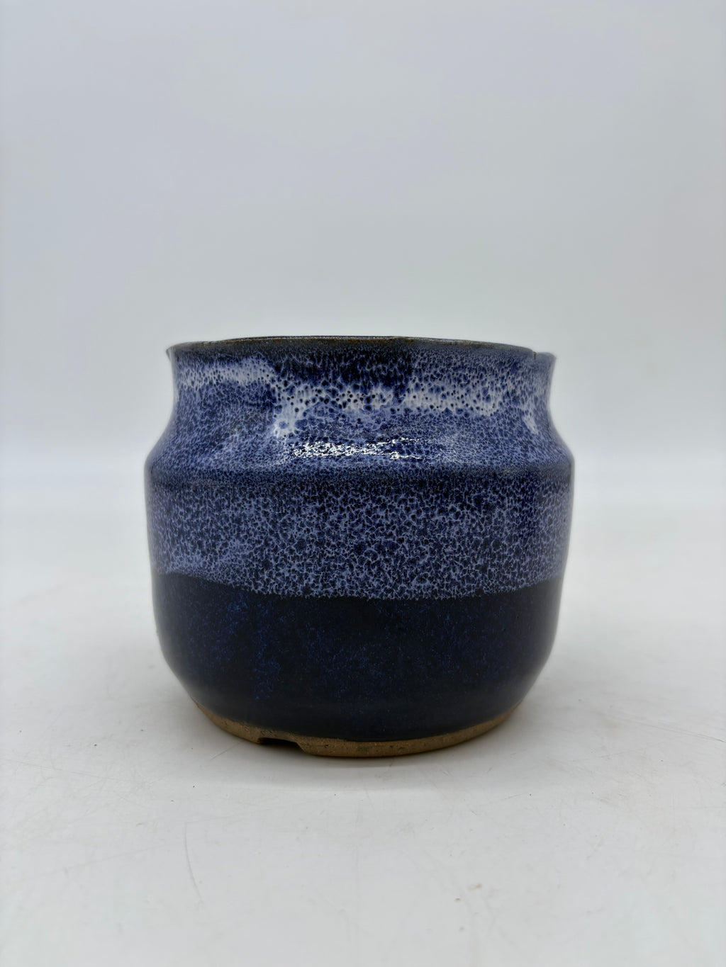 Royal Blue and White Planter