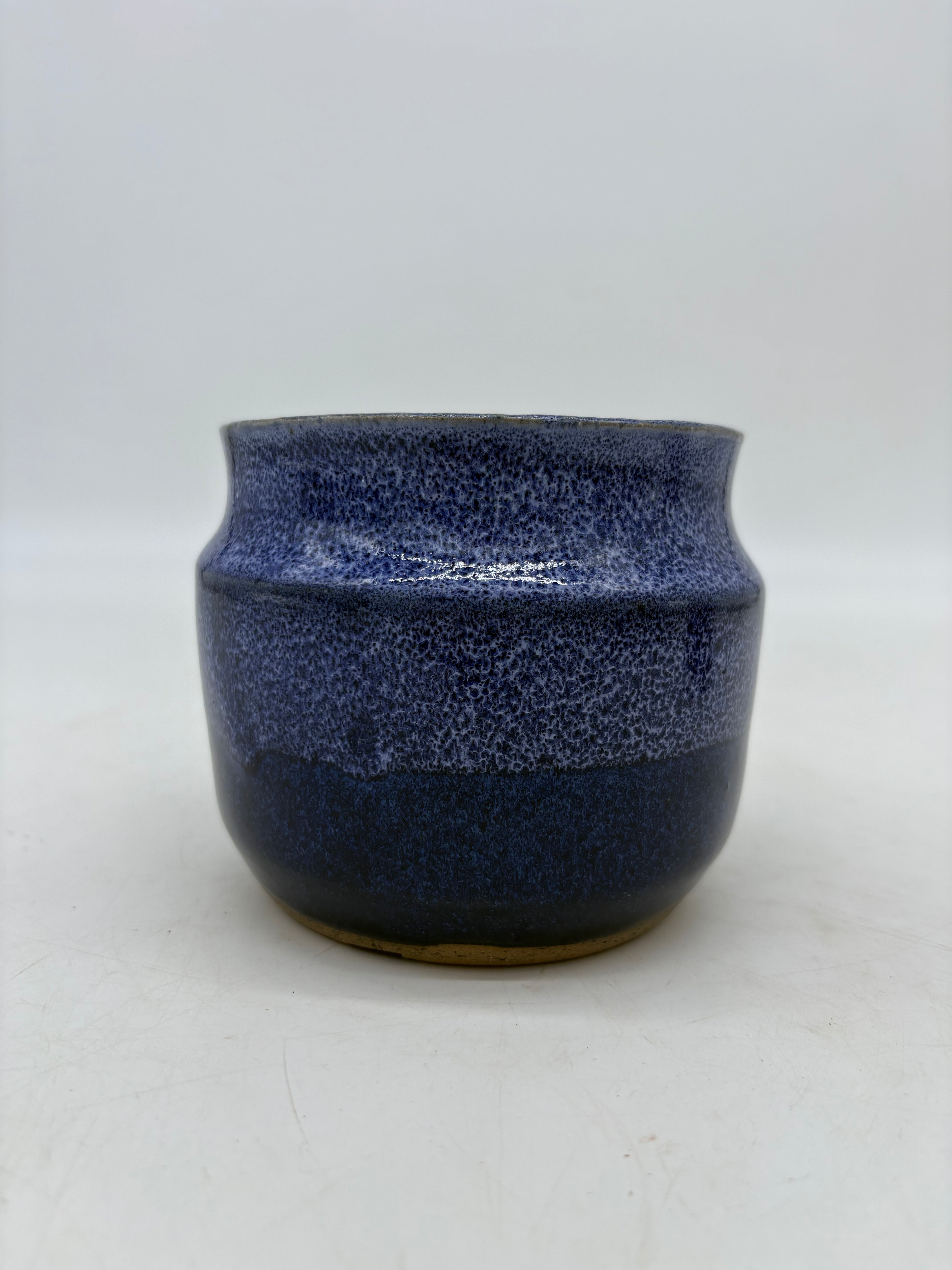 Royal Blue and White Planter