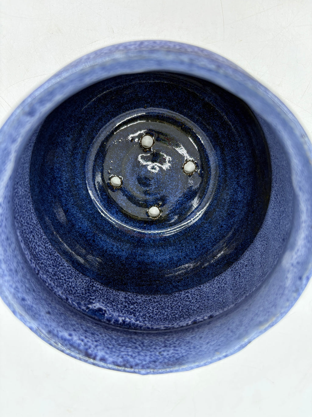 Royal Blue and White Planter