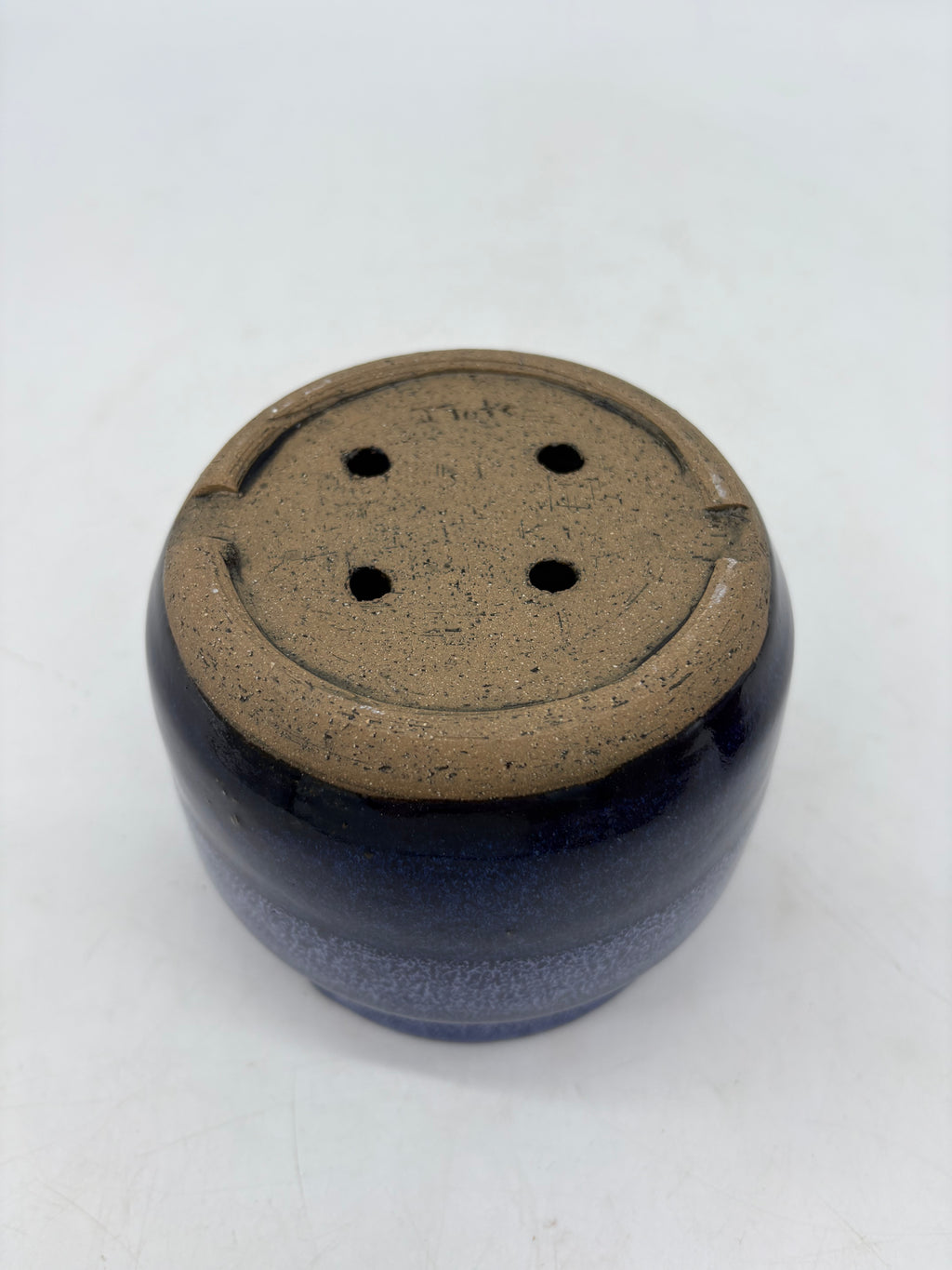 Royal Blue and White Planter