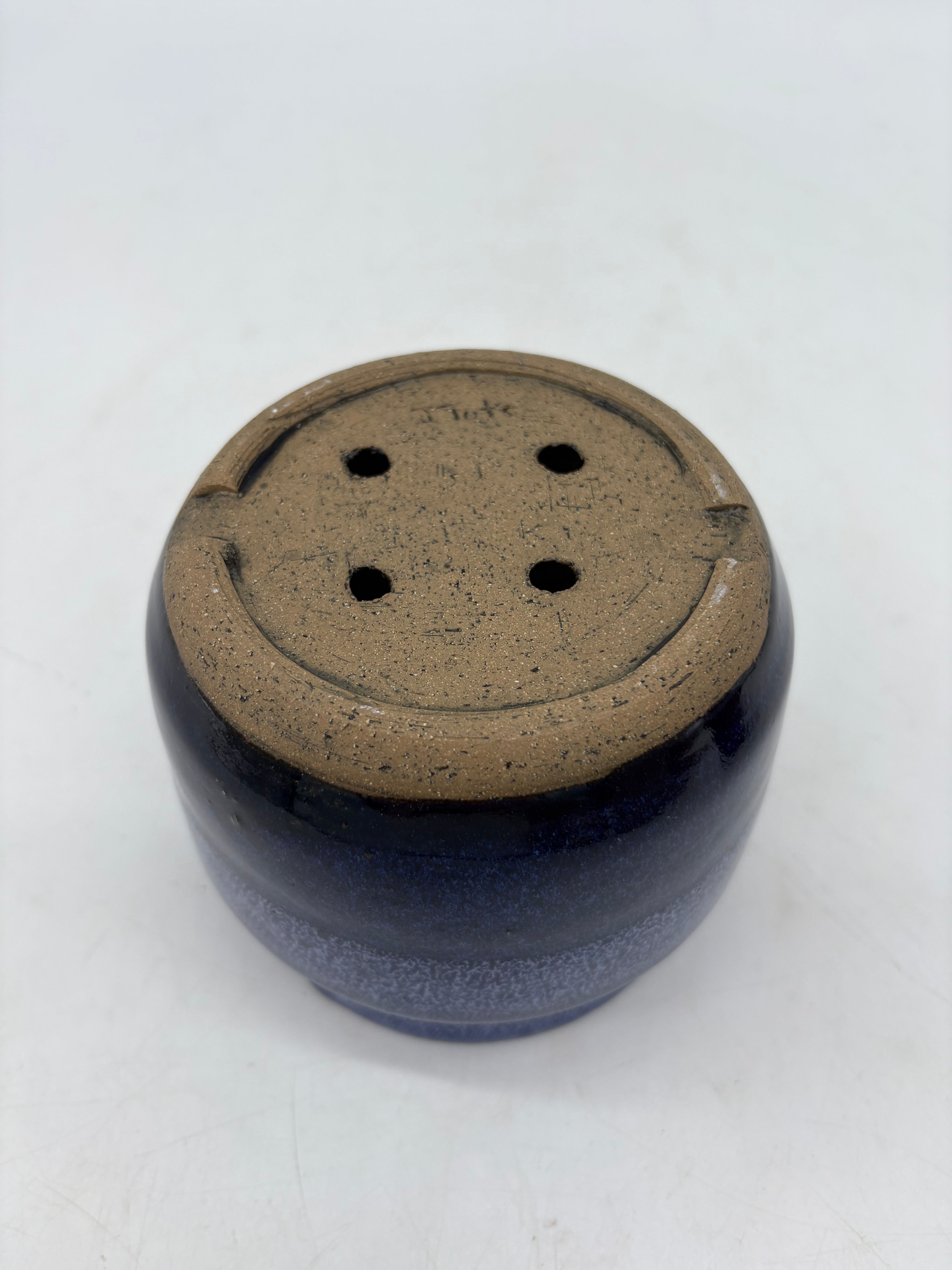 Royal Blue and White Planter