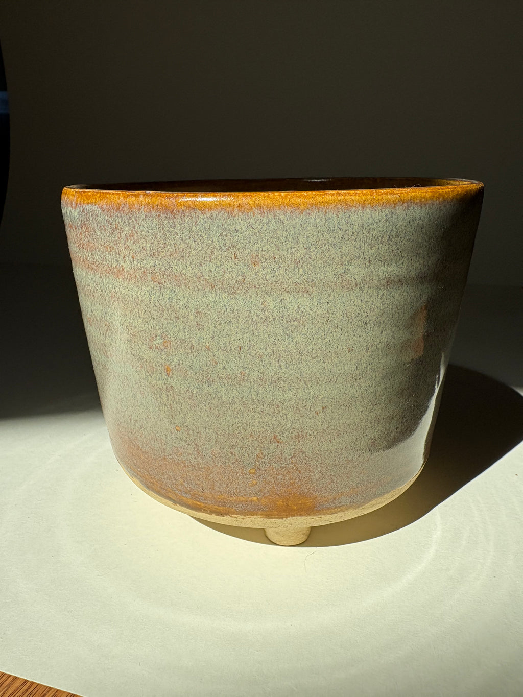 Brown and blue Planter - 32