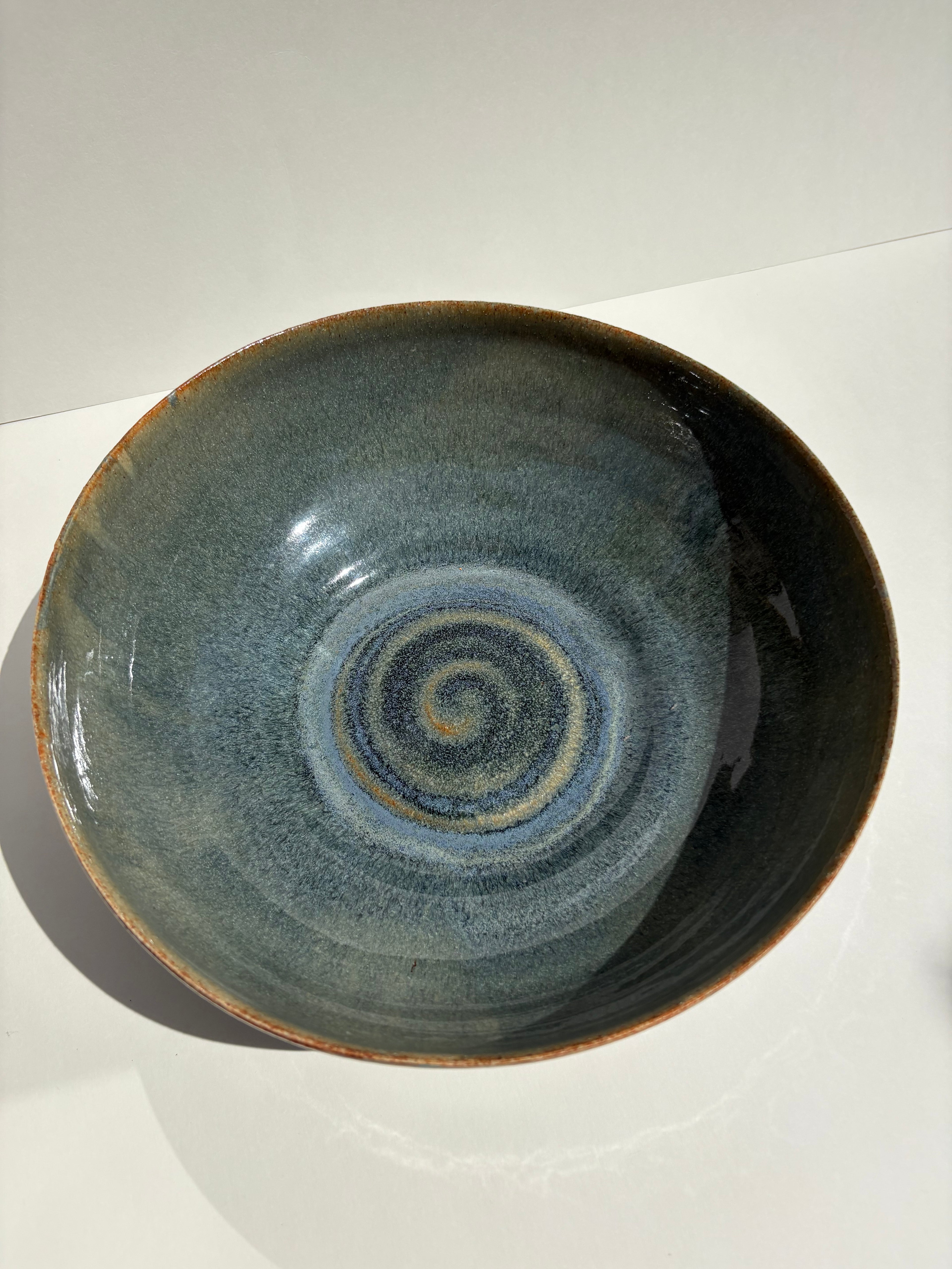 Blue drip bowl - 45