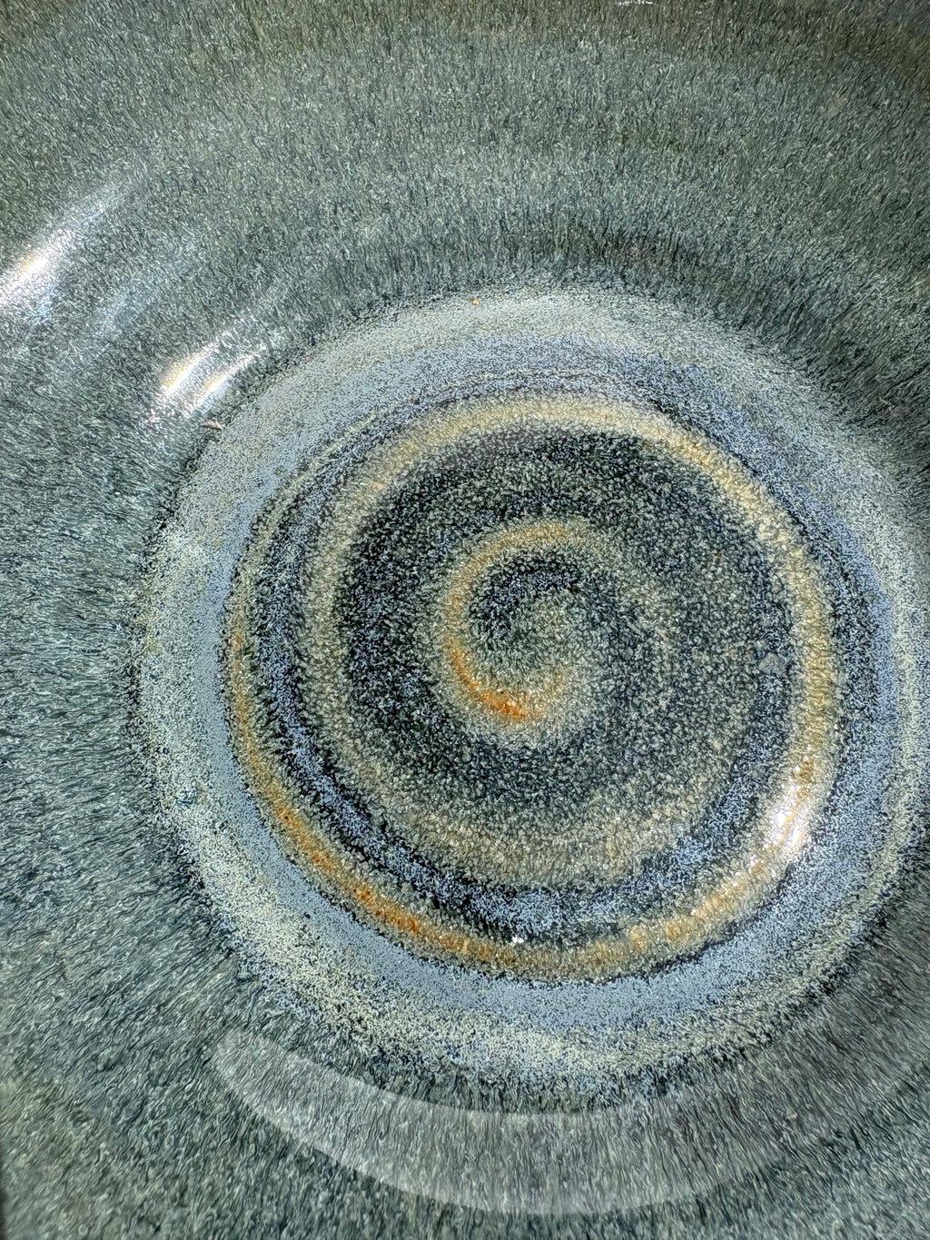 Blue drip bowl - 45
