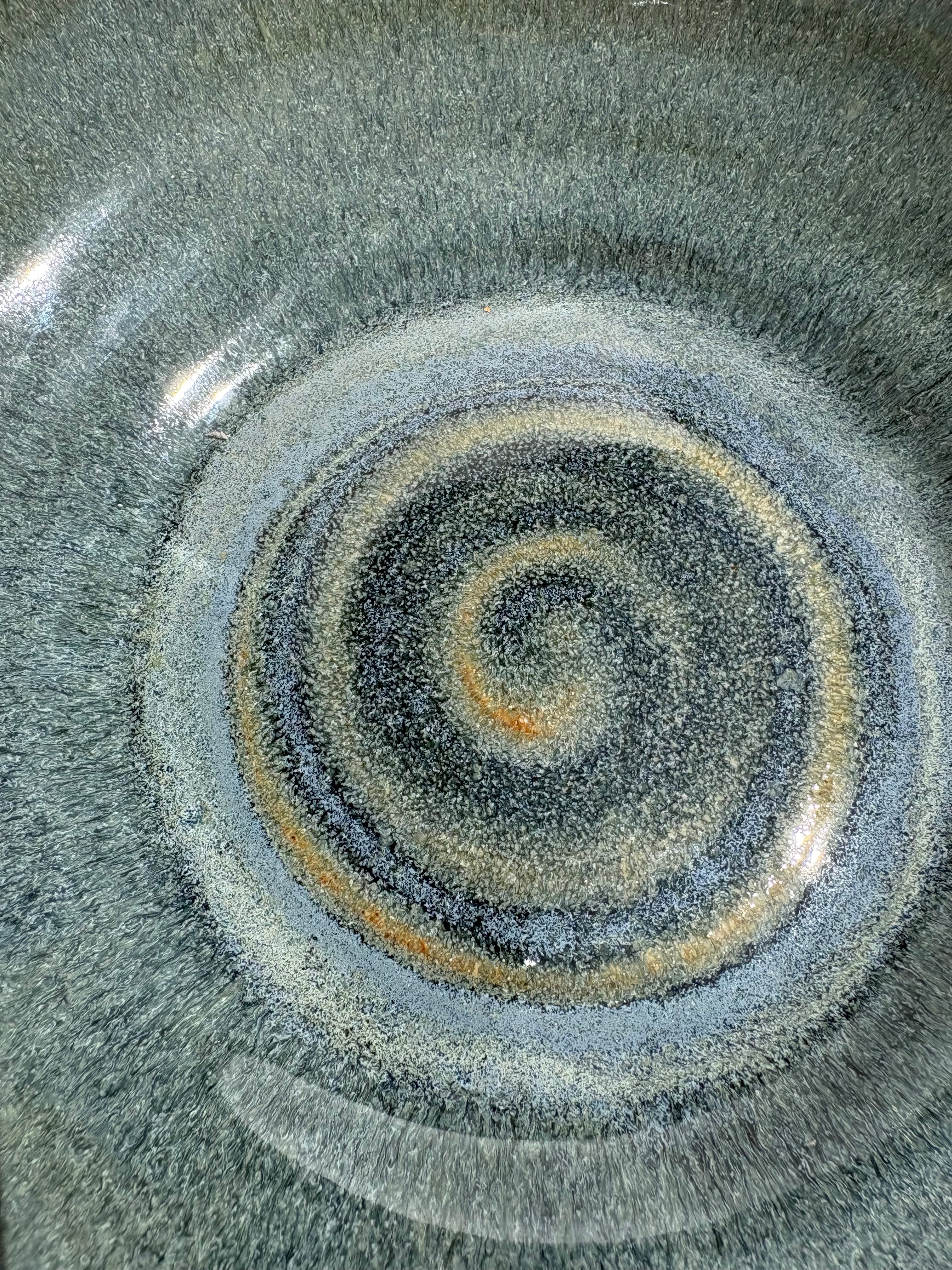 Blue drip bowl - 45